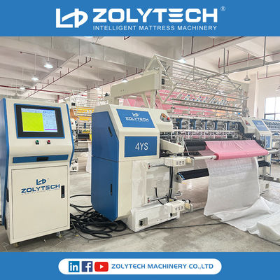 Point à chaînes piquant d'équipement d'entraînement de textile de matelas servo de Quilter
