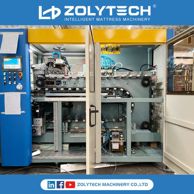 Ligne taille de enroulement 100-250mm de la machine 180pcs/Min Computerized Pocket Spring Production de ressort de poche de ZOLYTECH