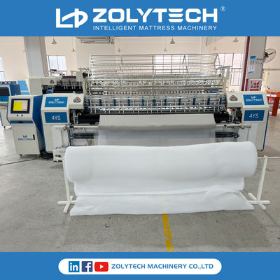 Machine piquante automatisée d'aiguille multi de point de serrure pour la fabrication d'édredon