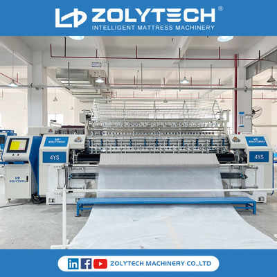 ZOLYTECH a informatisé la machine piquante d'aiguille multi de Stich de serrure pour la couette
