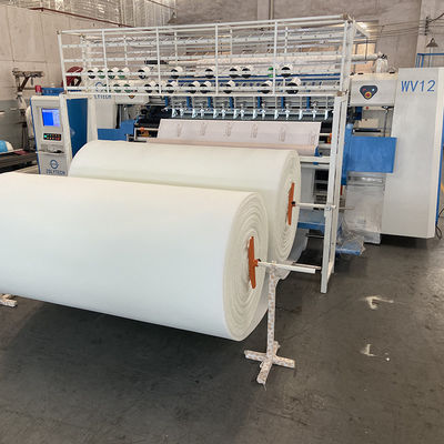 Machine piquante automatisée à grande vitesse de multi-aiguille du point WV12 à chaînes pour la distance d'aiguille du matelas 25.4mm