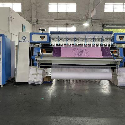 Point à chaînes piquant automatisé par machines de machine de matelas de ZOLYTECH pour les édredons WV15 1500rpm