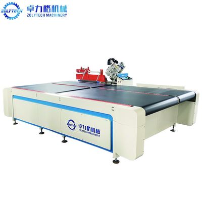 La machine 15-20pcs/h de bord de bande de matelas de ZOLYTECH ZLT-TE4A a informatisé OEM de basculement automatique Chine de machine à coudre de bordure