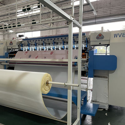 WV8 machine à coudre de matelas à haute vitesse informatisée à couture en chaîne 25,4 mm distance d'aiguille pour matelas