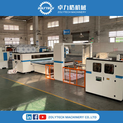 Machine ZLT-HM de Hemming Station Automatic Panel Hemming de matelas