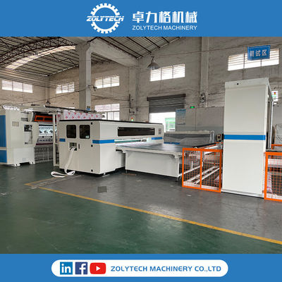 Panneau automatique de ZOLYTECH ZLT-HM Hemmer ourlant la station de ourlage automatique de machine pour la production de matelas